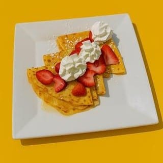 Strawberry Crepes.