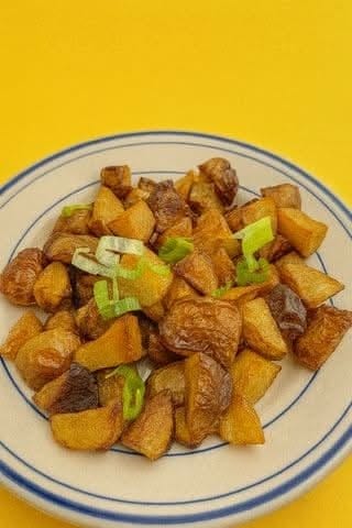 Side Loaded Breakfast Potatoes.