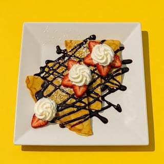 Full Order Chocolate Strawberry Crepes
