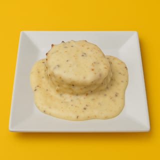 One Biscuit & Gravy