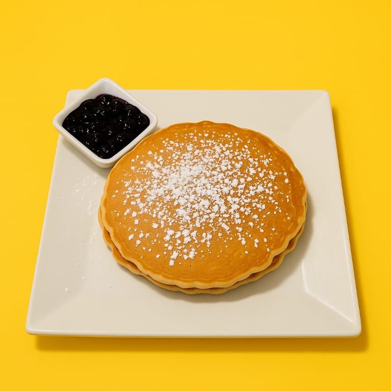 Delicious Blueberry Pancakes and More for Breakfast