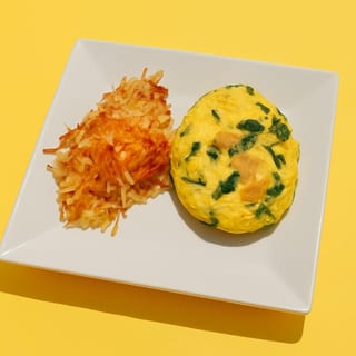 Spinach & Cheese Omelette