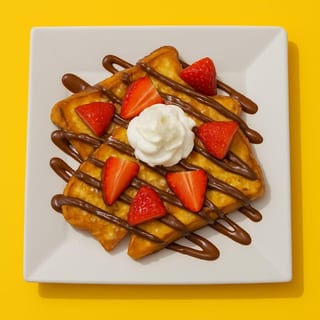 Nutella & Strawberry French Toast