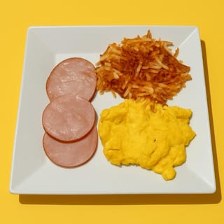 Canadian Bacon & Eggs